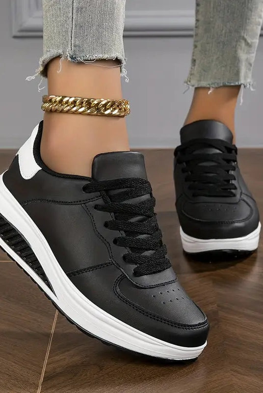 Abril | Zapatillas de Deporte Mujer Cordones Suela Amortiguada