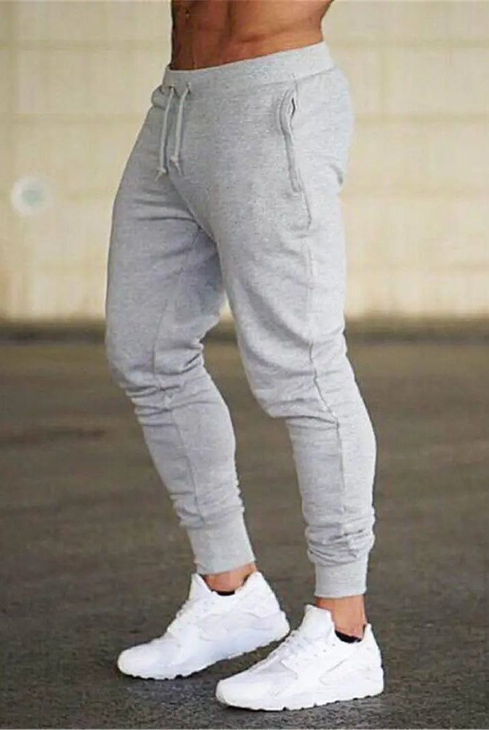 Adrián | Pantalón Chándal Slim Fit Hombre Cintura Elástica Cordón