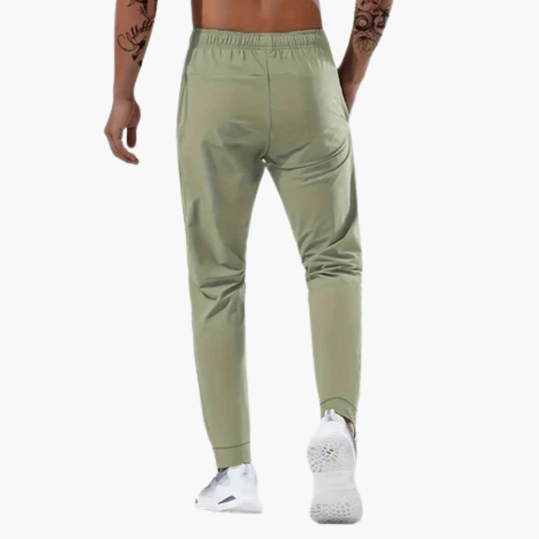 Adrián | Pantalón Deportivo Hombre Running Bolsillos Cremallera