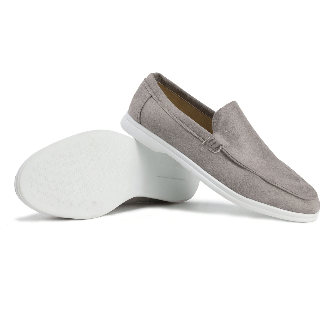 Diego | Zapatillas Sin Cordones de Ante Hombre Slip On