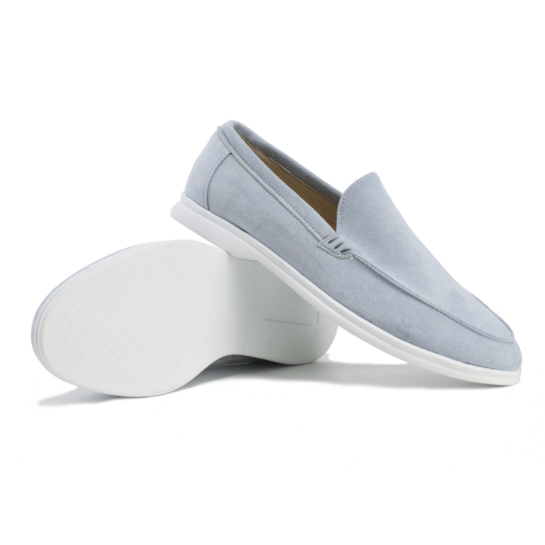 Diego | Zapatillas Sin Cordones de Ante Hombre Slip On