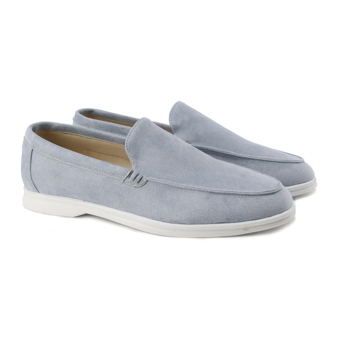 Diego | Zapatillas Sin Cordones de Ante Hombre Slip On