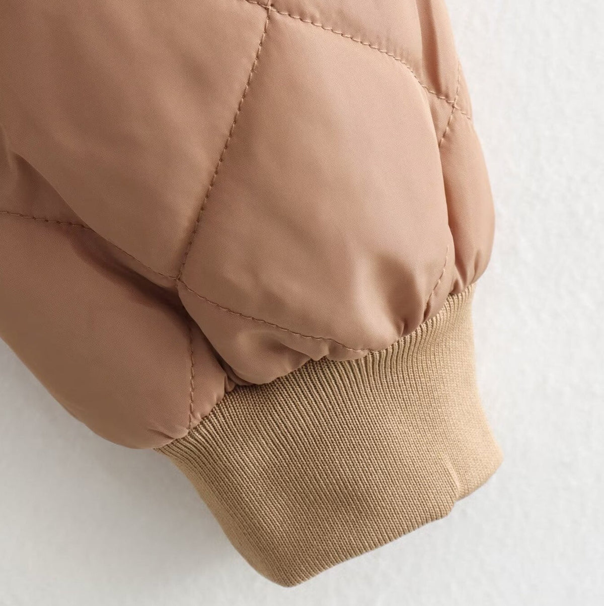 Aitana | Chaqueta Bomber Acolchada Mujer Cuello Redondo