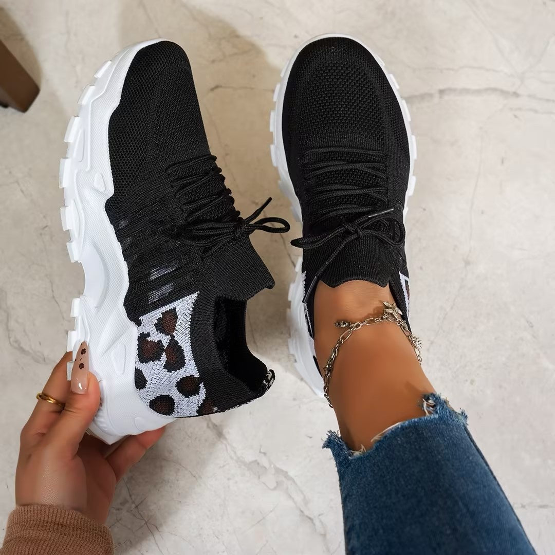 Aitana | Zapatillas de Deporte Mujer Suela Gruesa Tejido Mesh