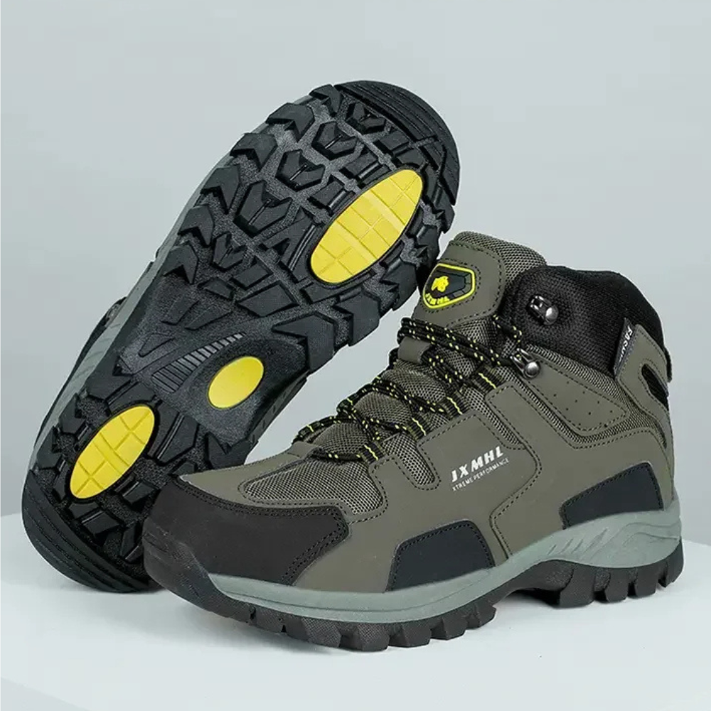 Aitor | Botas Trekking Impermeables Hombre Caña Media Suela Gruesa