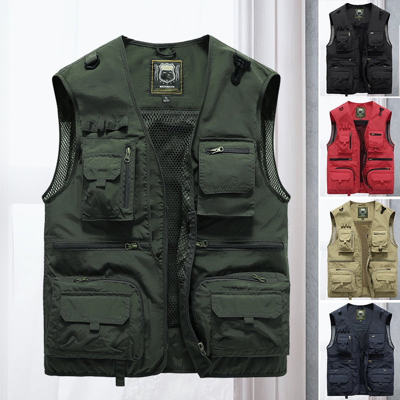 Aitor | Chaleco Multiboslillo Outdoor Hombre Senderismo
