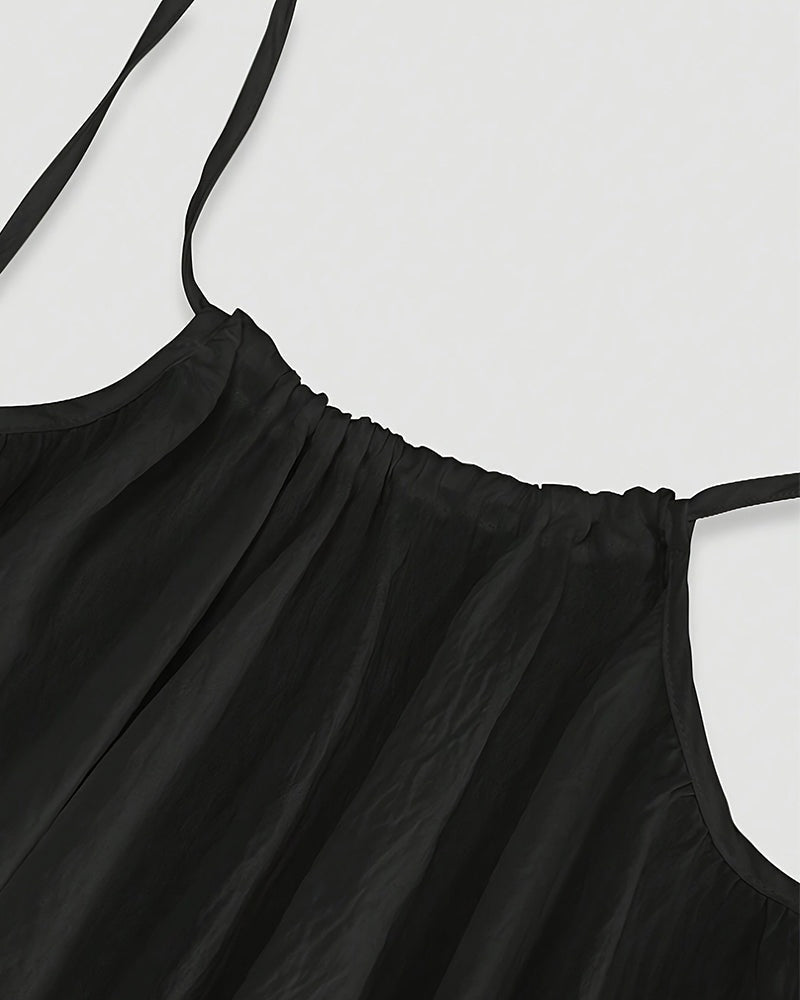 Alba | Vestido Largo de Verano Tirantes Mujer Escote Redondeado