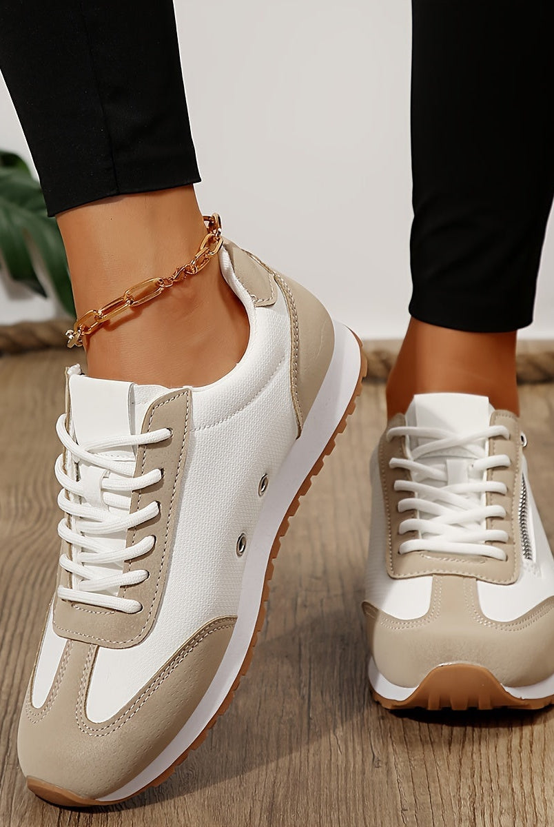 Alma | Zapatillas de Vestir Mujer Cordones Suela Gruesa