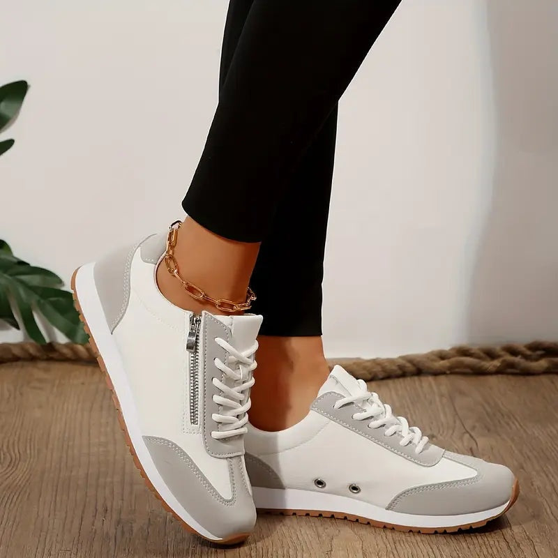 Alma | Zapatillas de Vestir Mujer Cordones Suela Gruesa