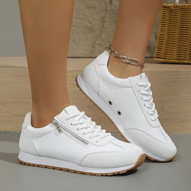 Alma | Zapatillas de Vestir Mujer Cordones Suela Gruesa