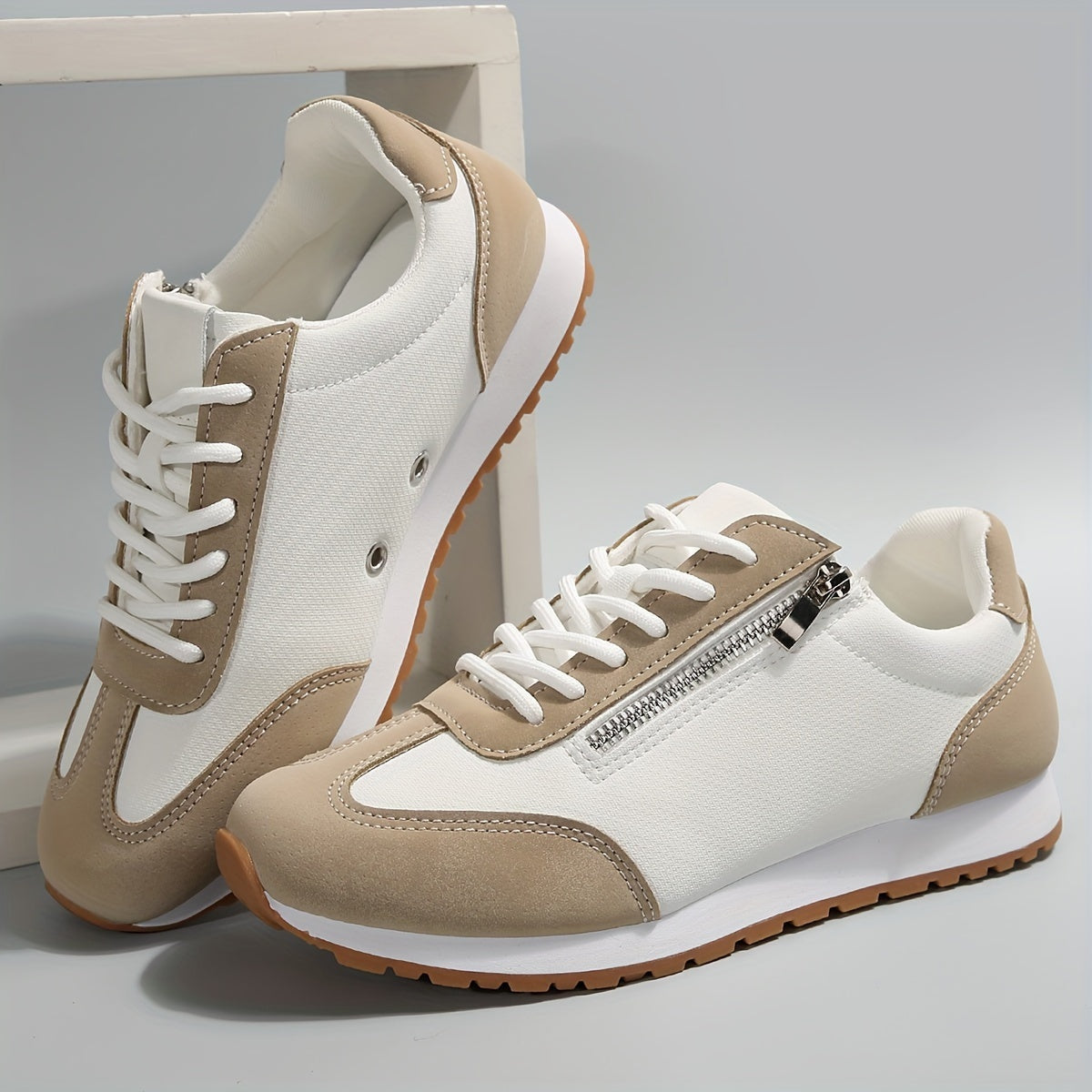 Alma | Zapatillas de Vestir Mujer Cordones Suela Gruesa