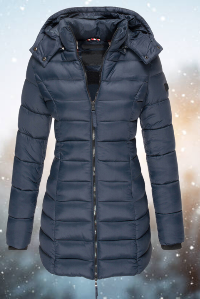 Amparo | Parka Acolchada Larga Mujer con Capucha