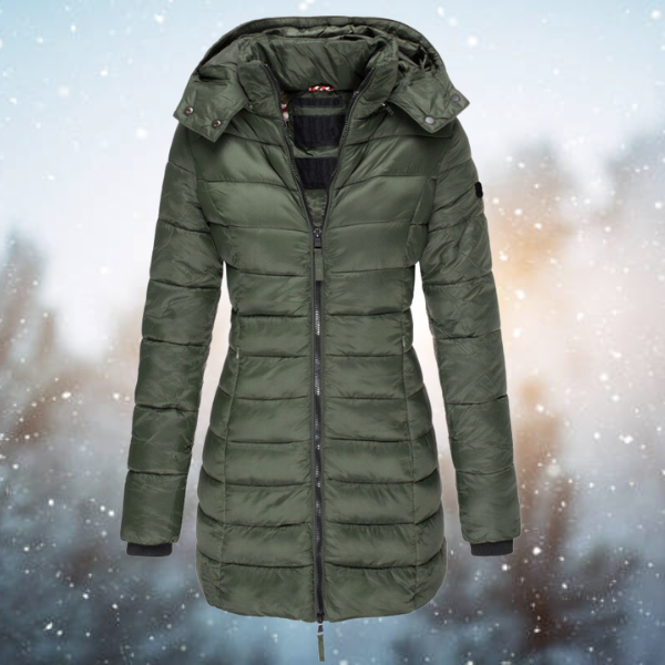 Amparo | Parka Acolchada Larga Mujer con Capucha