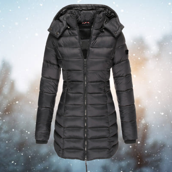 Amparo | Parka Acolchada Larga Mujer con Capucha