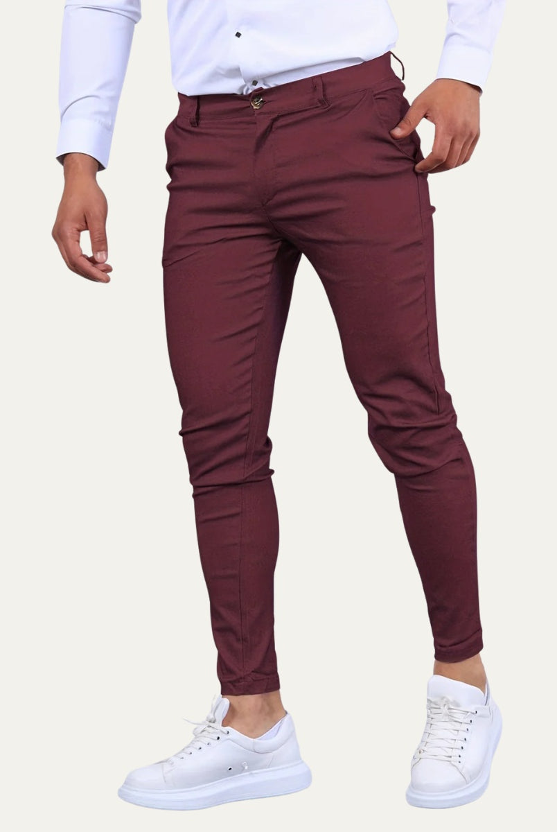 Andrés | Pantalón Chino Slim Fit Hombre Elástico