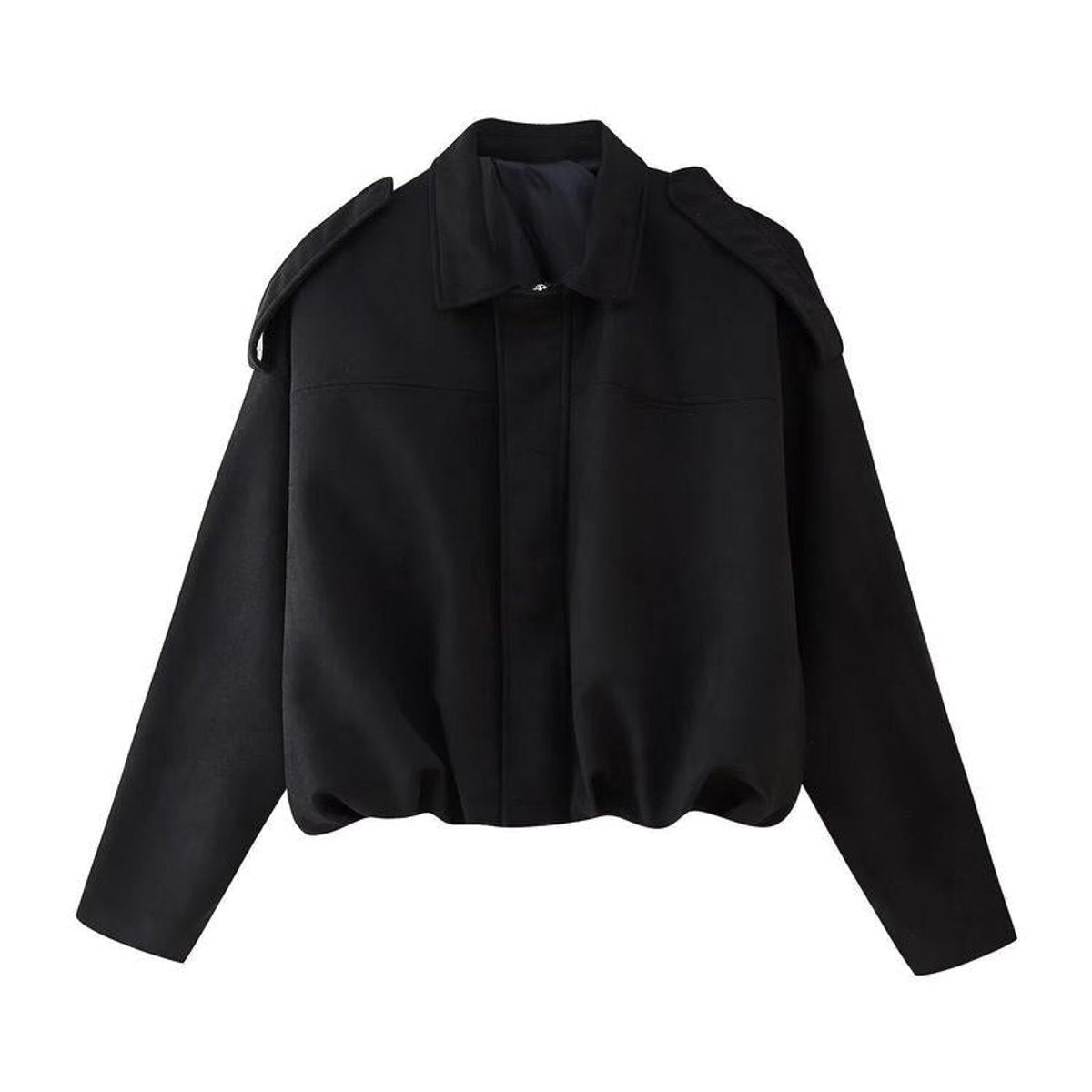 Ariadna | Chaqueta de Ante Mujer Oversize Bomber Manga Larga