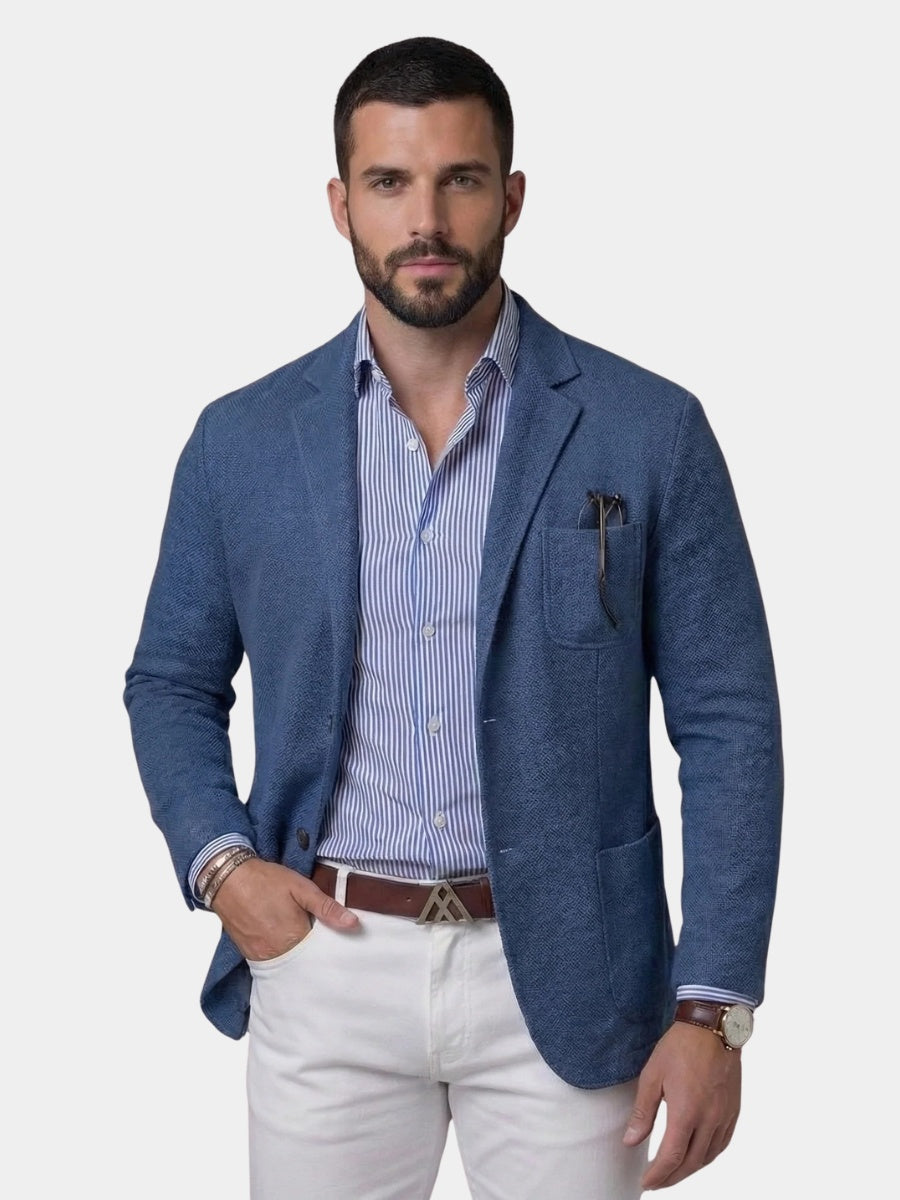 Arnau | Blazer de Lino Hombre Chaqueta Americana Sin Estructura