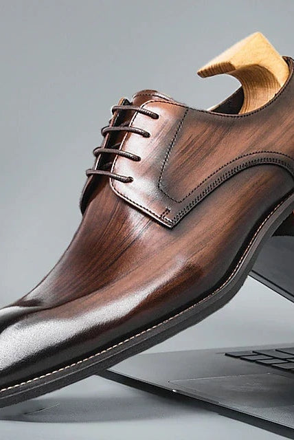 Arturo | Blucher de Cuero Hombre Cordones Suela Cuero