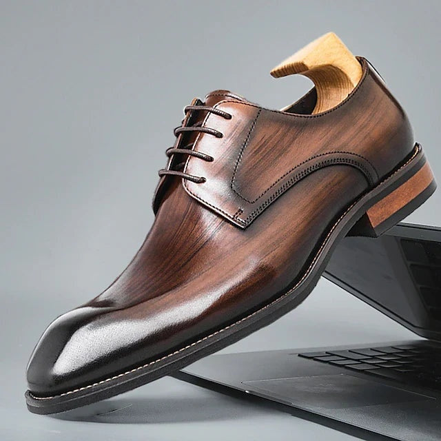 Arturo | Blucher de Cuero Hombre Cordones Suela Cuero