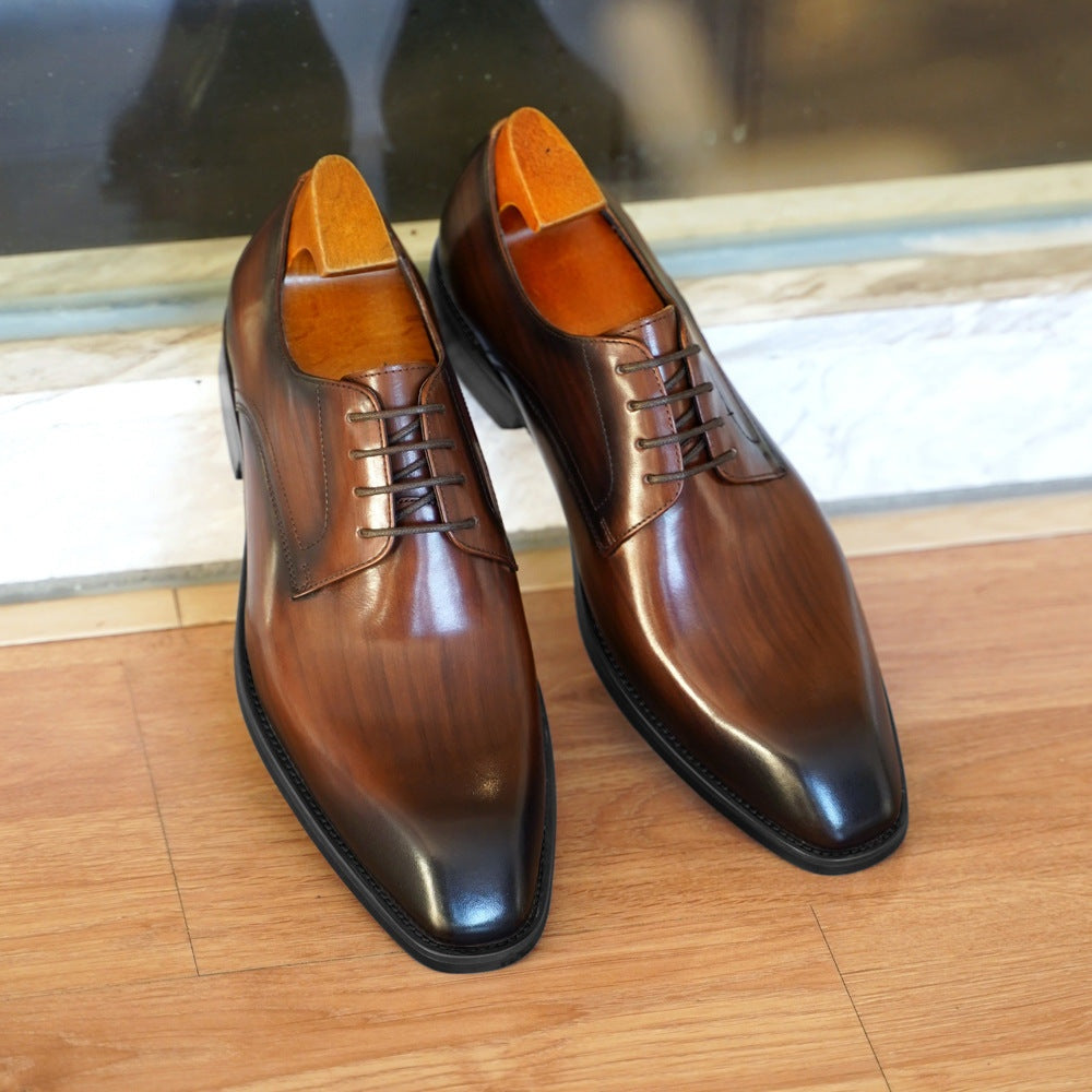 Arturo | Blucher de Cuero Hombre Cordones Suela Cuero