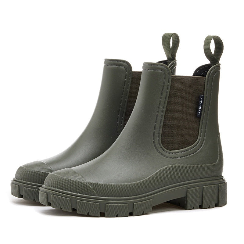 Arturo | Botas Chelsea de Agua Impermeables Hombre Plataforma