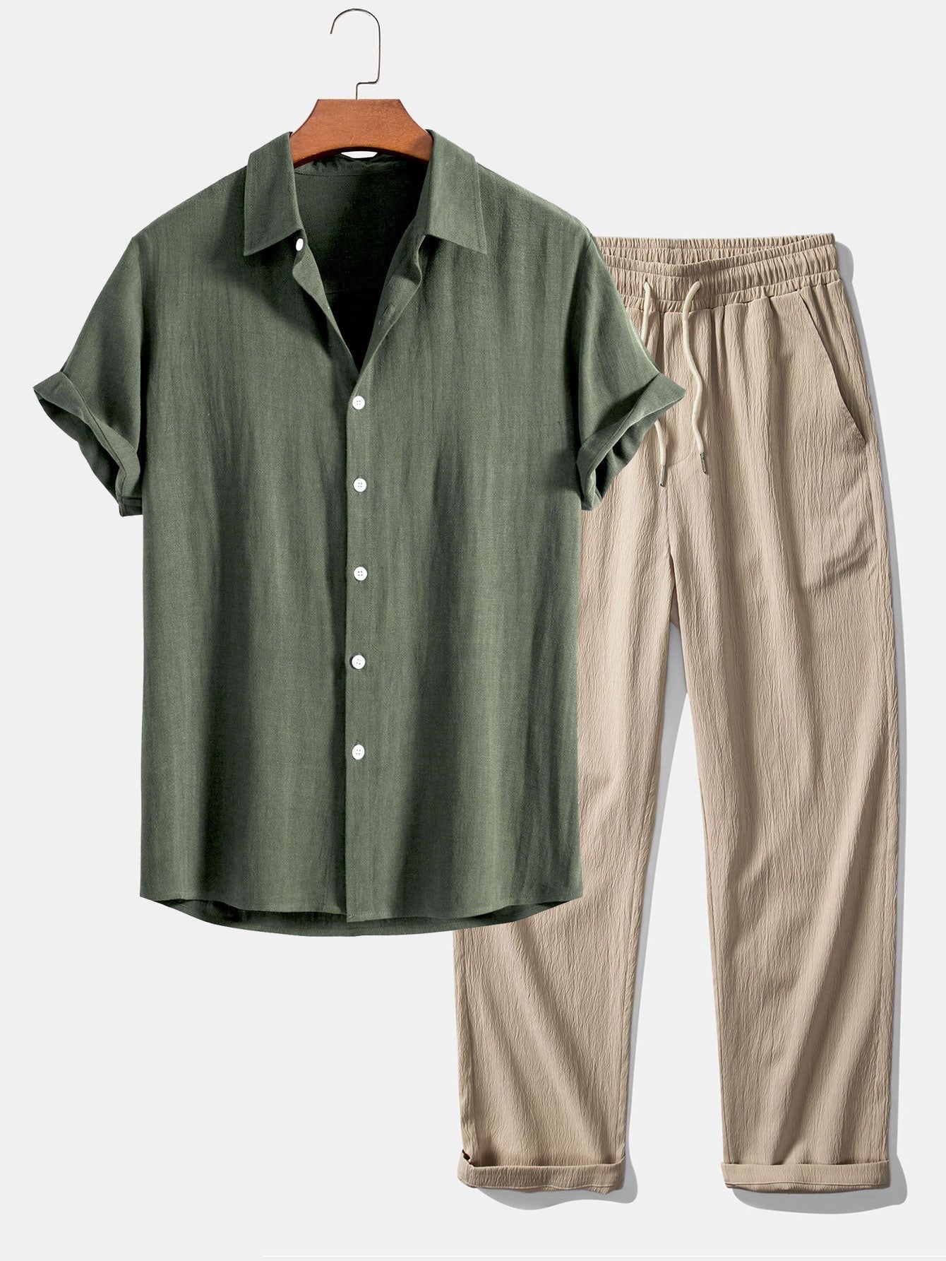Arturo | Conjunto Casual de Camisa y Pantalón Hombre