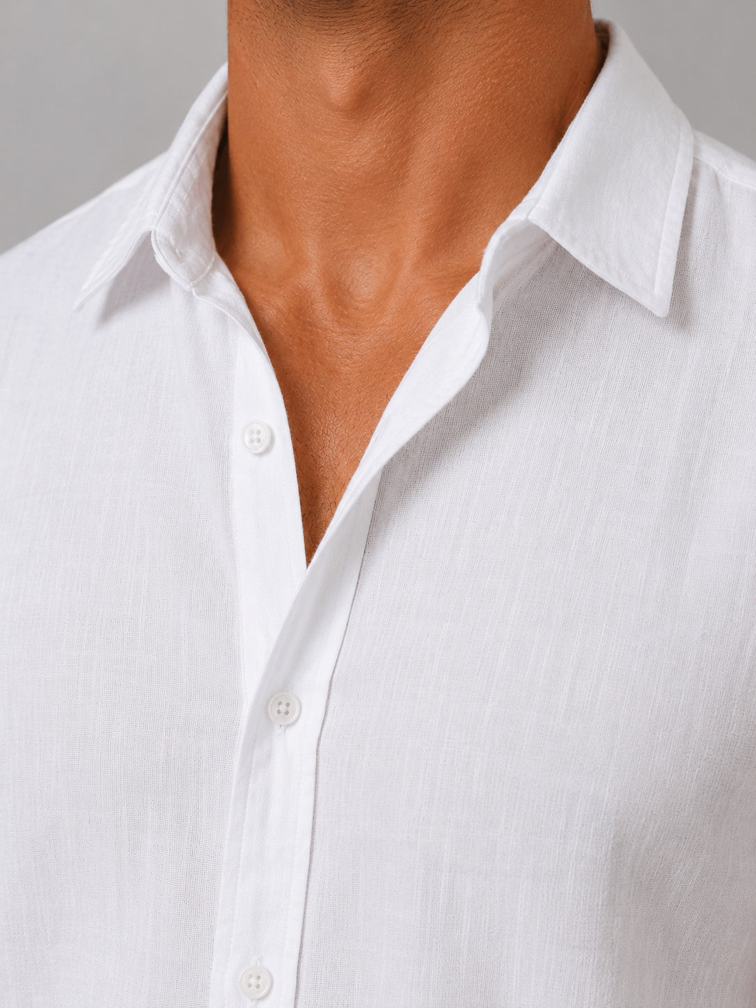 Arturo | Conjunto de Lino Hombre Camisa Manga Corta y Pantalón Corto