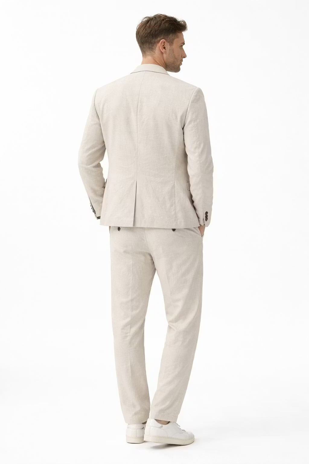 Arturo | Traje de Lino de Dos Piezas Hombre Corte Relajado
