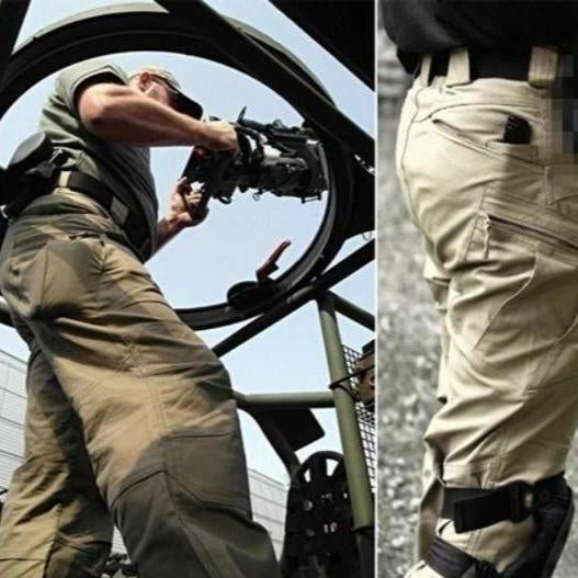 Asier | Pantalón Táctico Impermeable Hombre Multibolsillos Trabajo