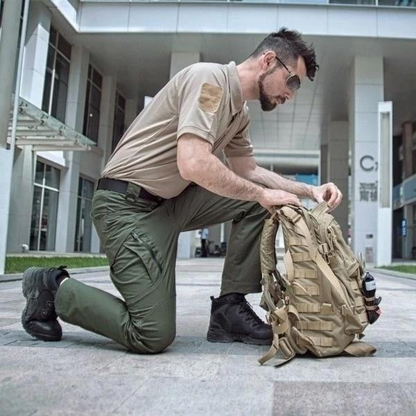 Asier | Pantalón Táctico Impermeable Hombre Multibolsillos Trabajo