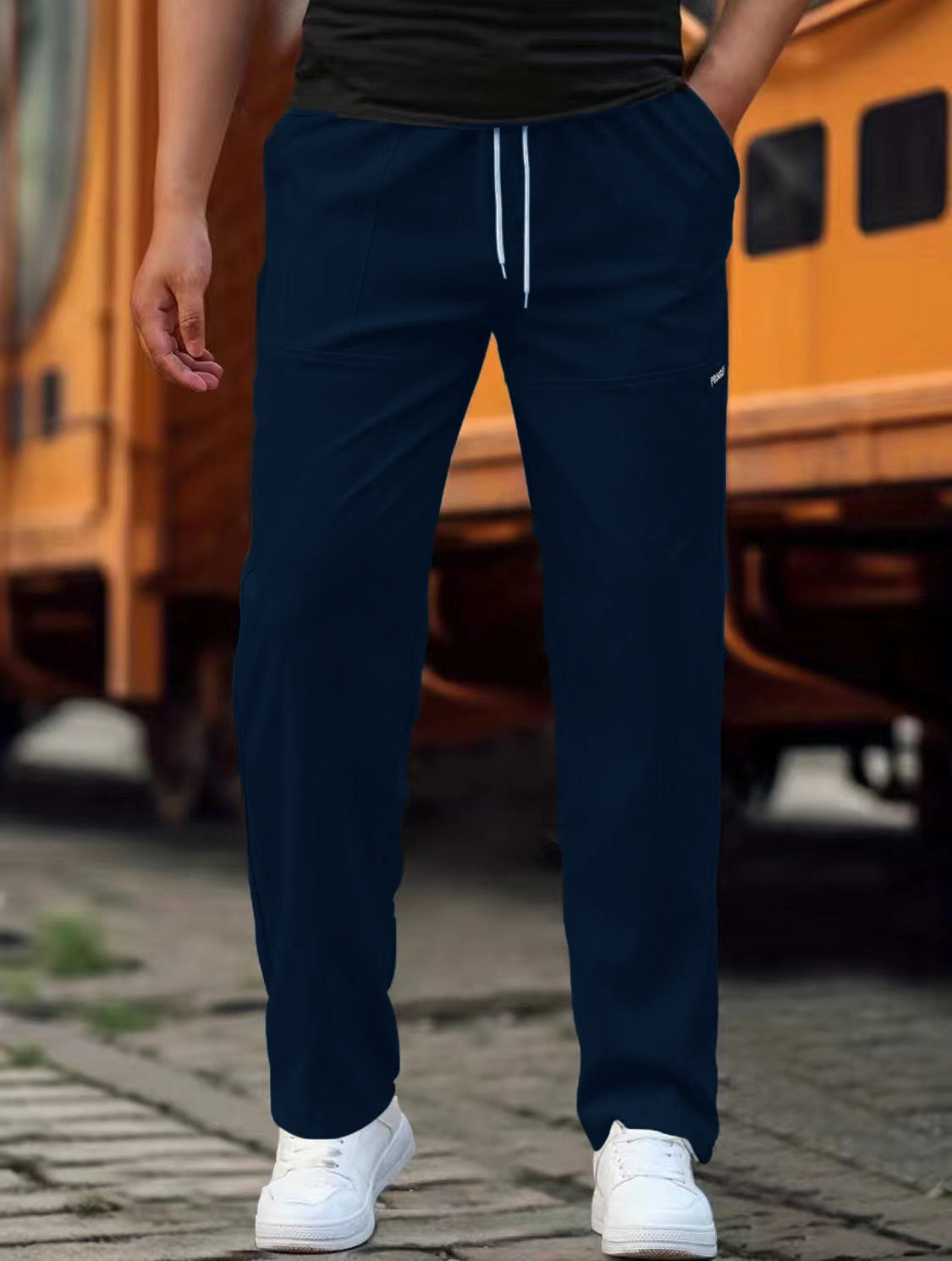 Biel | Pantalón Chándal Hombre Corte Recto Cintura Elástica