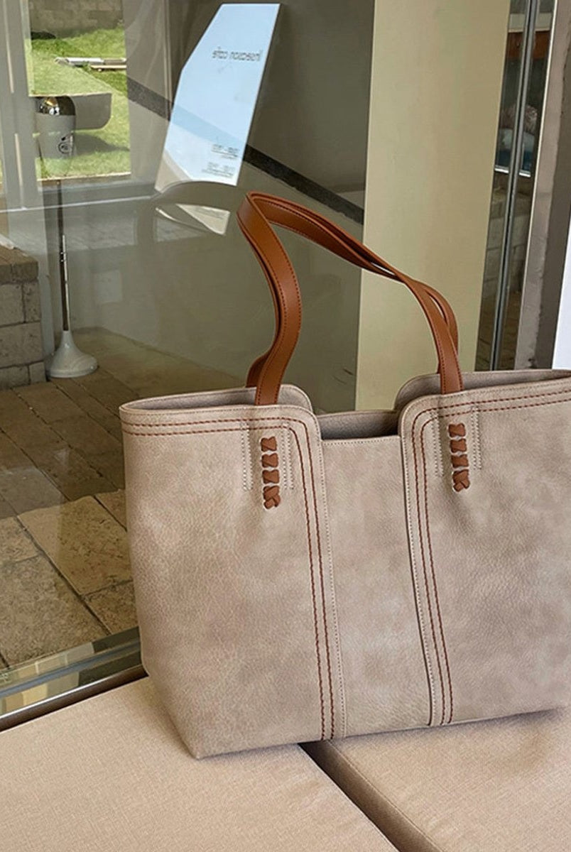 Carla | Tote Bag de Cuero Sintético Mujer Shopper Grande