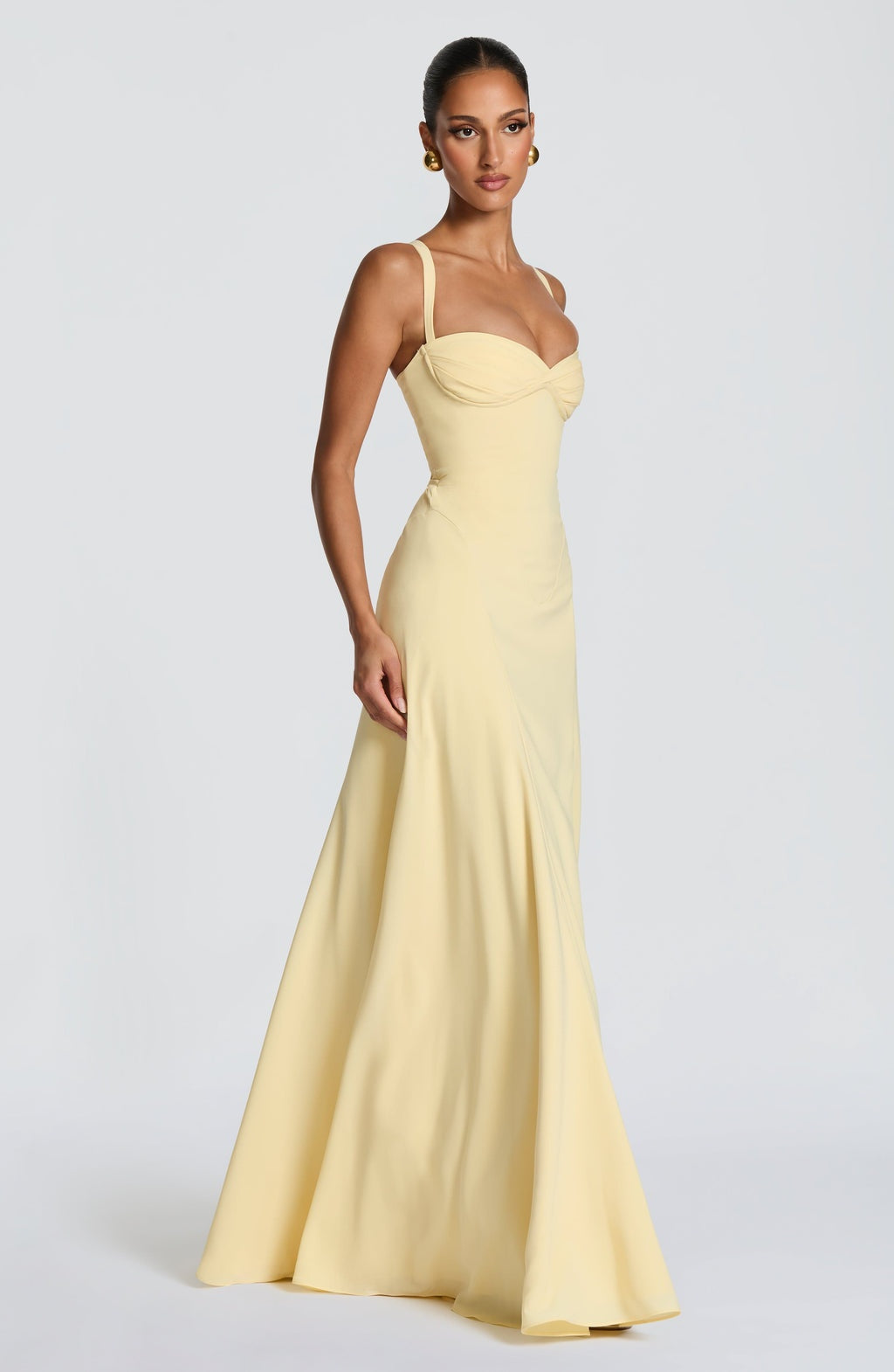 Catalina | Vestido Largo de Gala Mujer Escote Corazón Tirantes