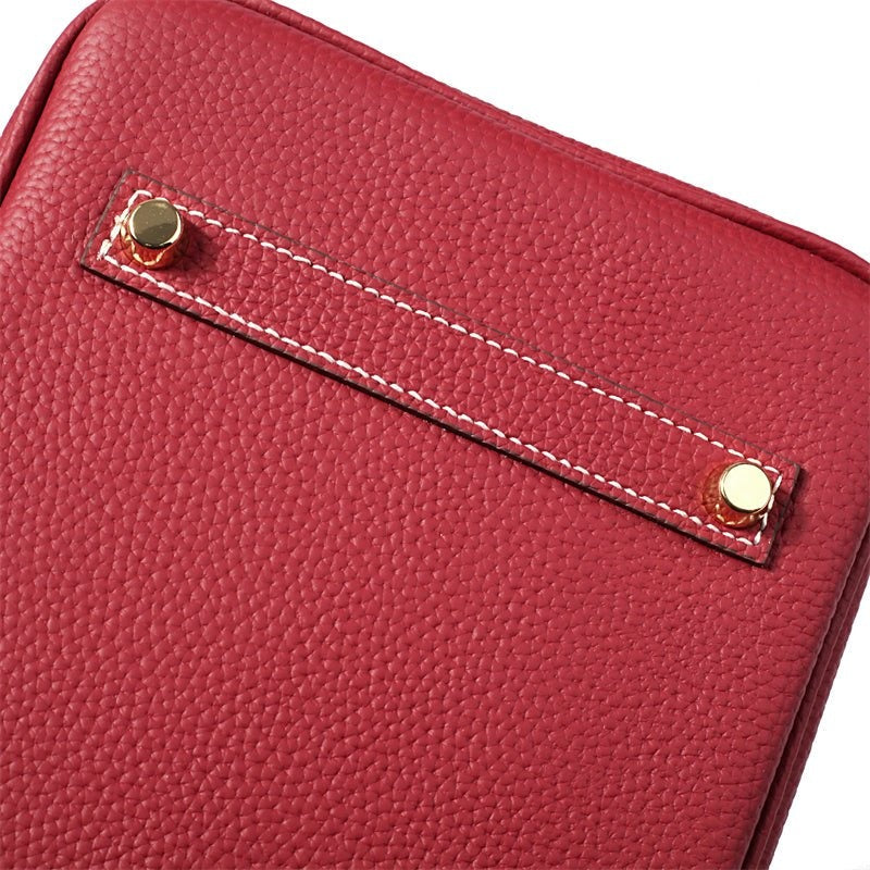 Cayetana | Bolso de Mano de Piel Mujer Asas Dobles Herrajes
