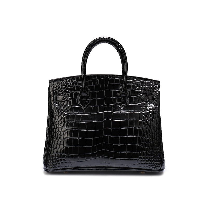 Cayetana | Bolso de Mano de Piel Mujer Asas Dobles Herrajes