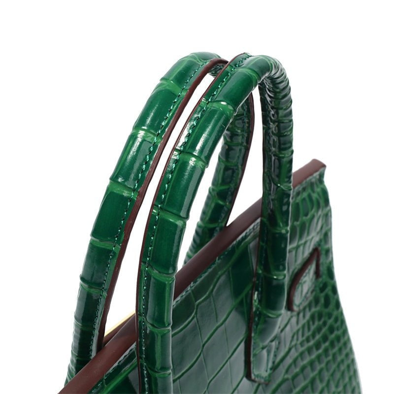 Cayetana | Bolso de Mano de Piel Mujer Asas Dobles Herrajes