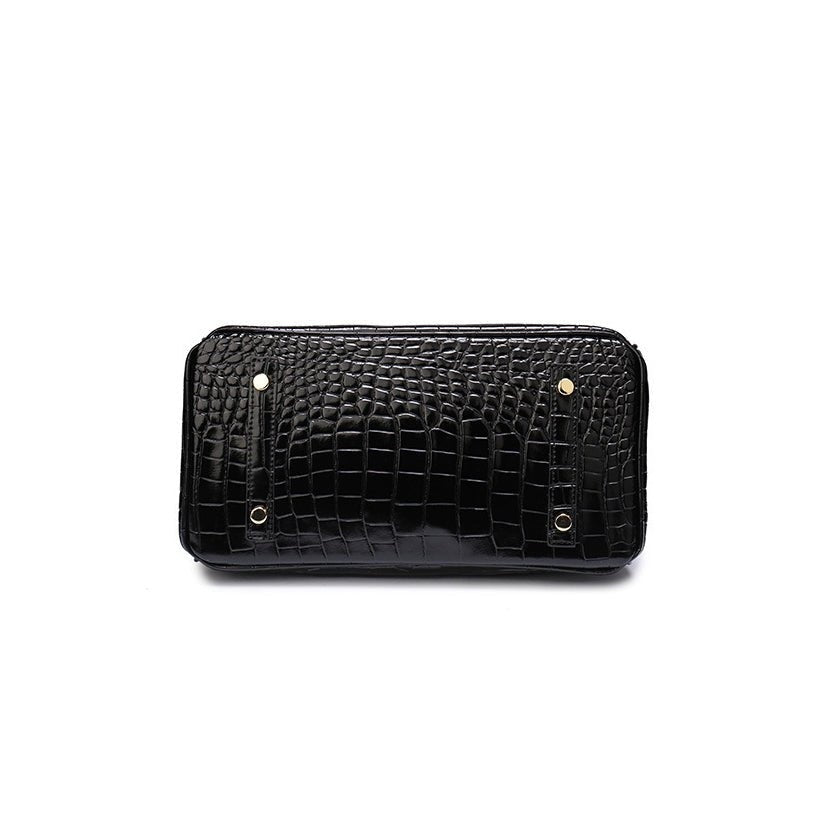 Cayetana | Bolso de Mano de Piel Mujer Asas Dobles Herrajes