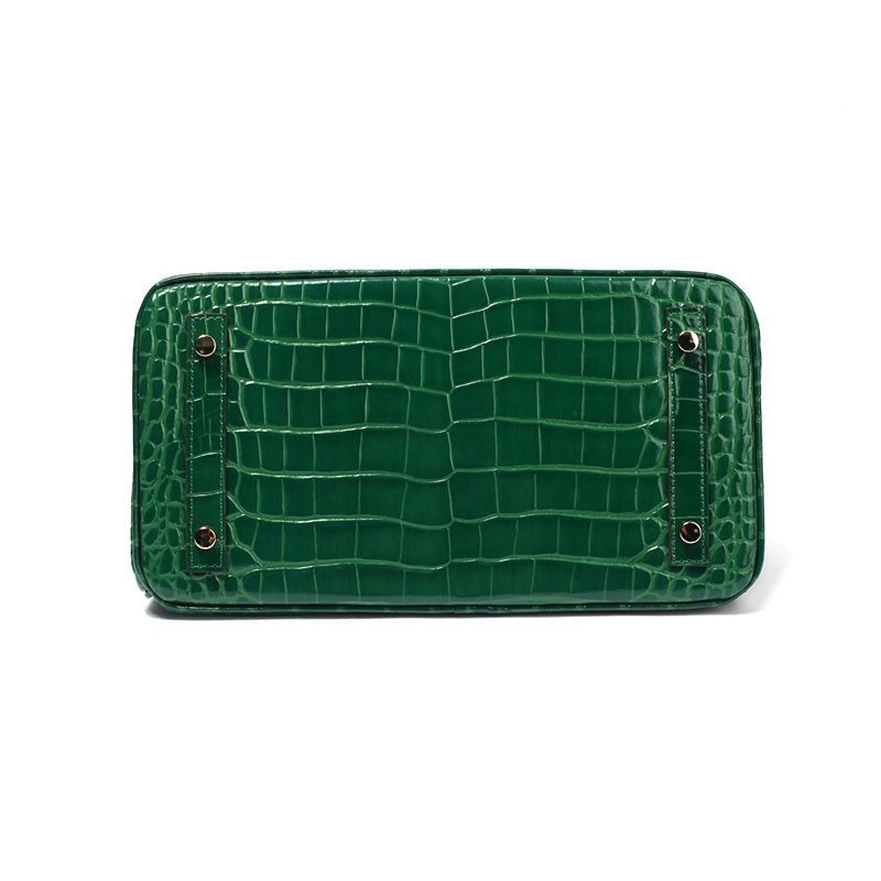 Cayetana | Bolso de Mano de Piel Mujer Asas Dobles Herrajes
