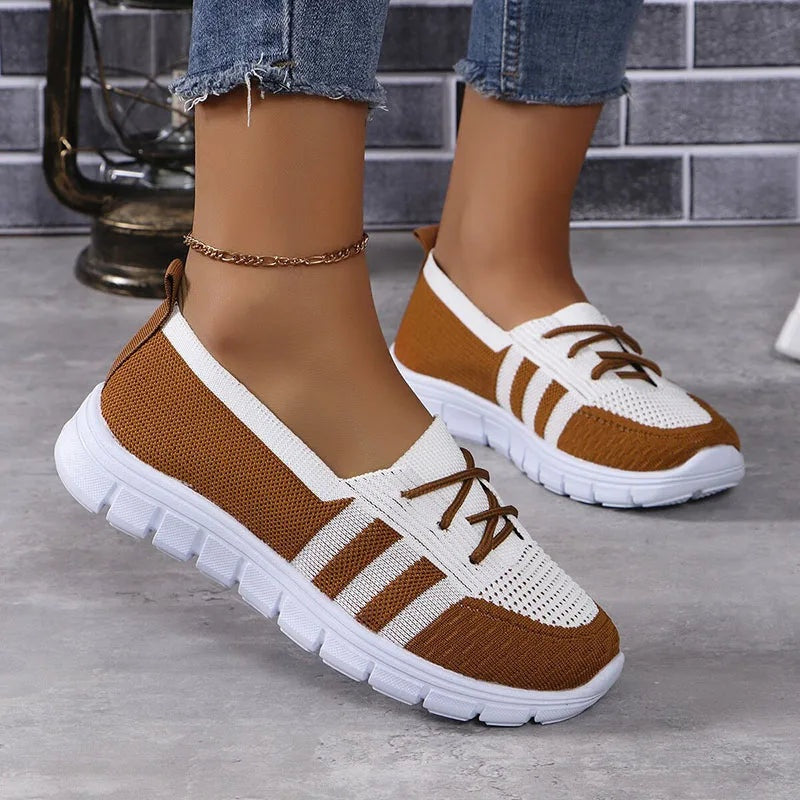 Celeste | Sneakers de Tejido Transpirable Mujer Suela Flexible
