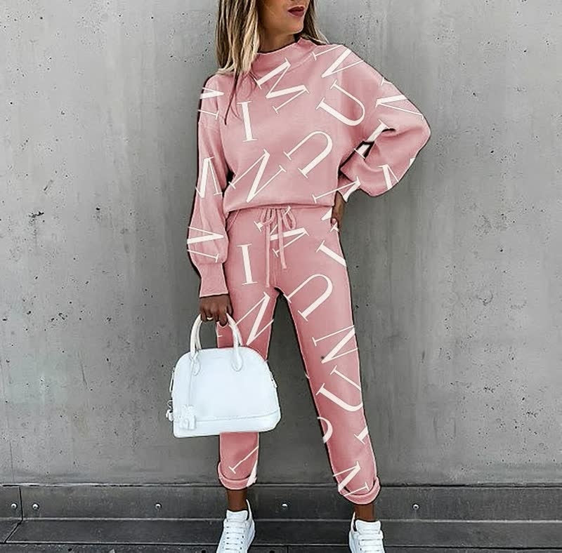 Celia | Conjunto Chándal de Punto Mujer Estampado Estrellas