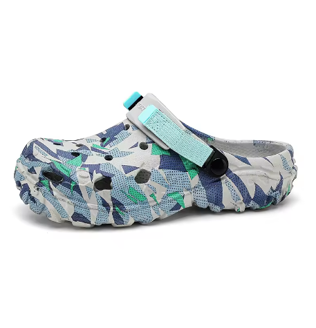 Crocs Estampado Camuflaje Hombre Correa Ajustable