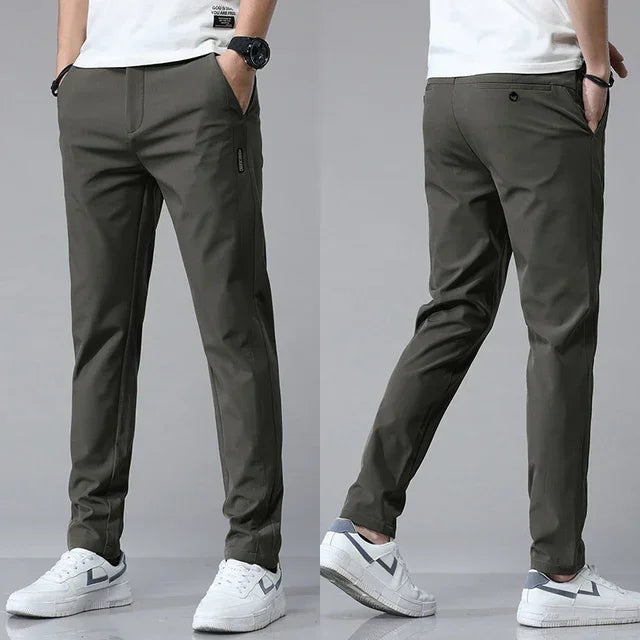 Darío | Pantalón Cropped Chino Hombre Ajustado Slim Fit