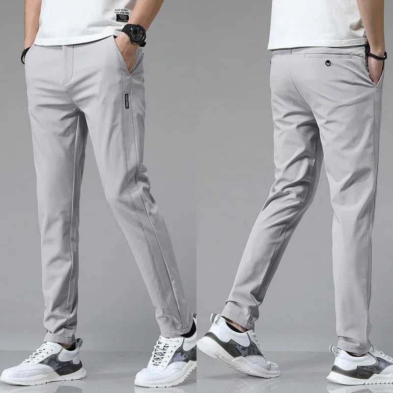 Darío | Pantalón Cropped Chino Hombre Ajustado Slim Fit