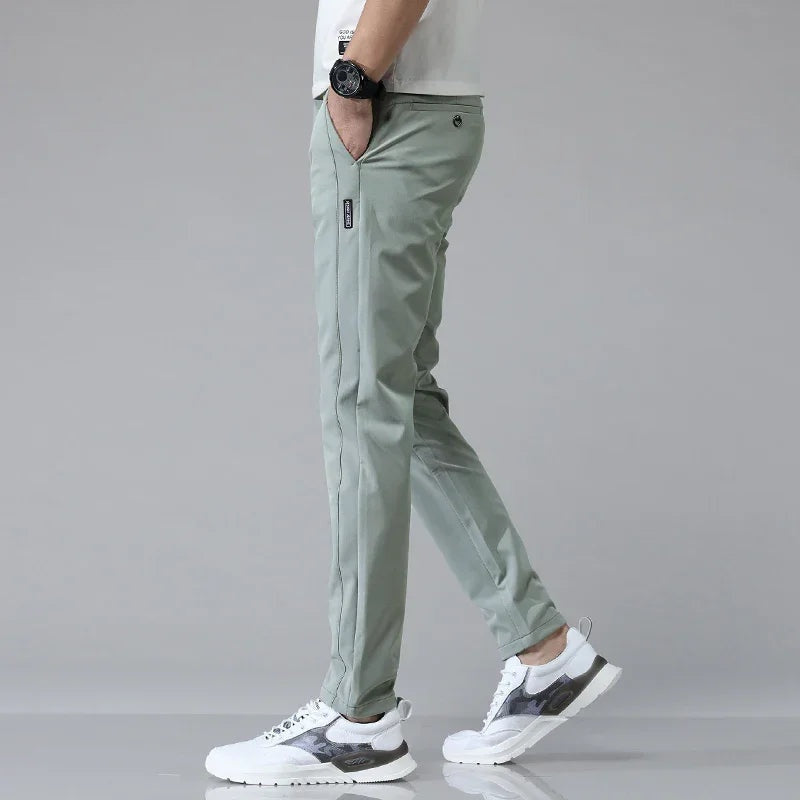 Darío | Pantalón Cropped Chino Hombre Ajustado Slim Fit