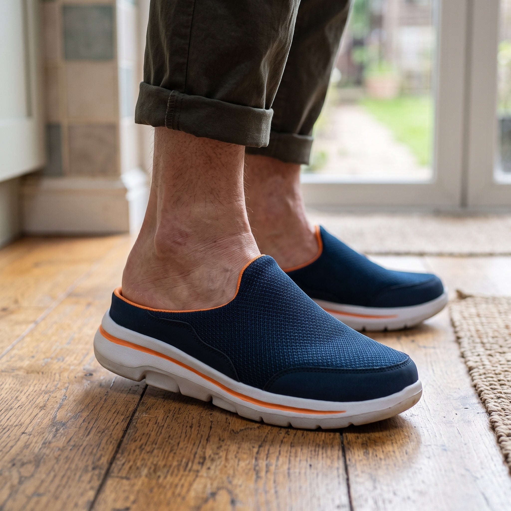 Darío | Zapatillas de Deporte Slip-On Hombre Malla Transpirable