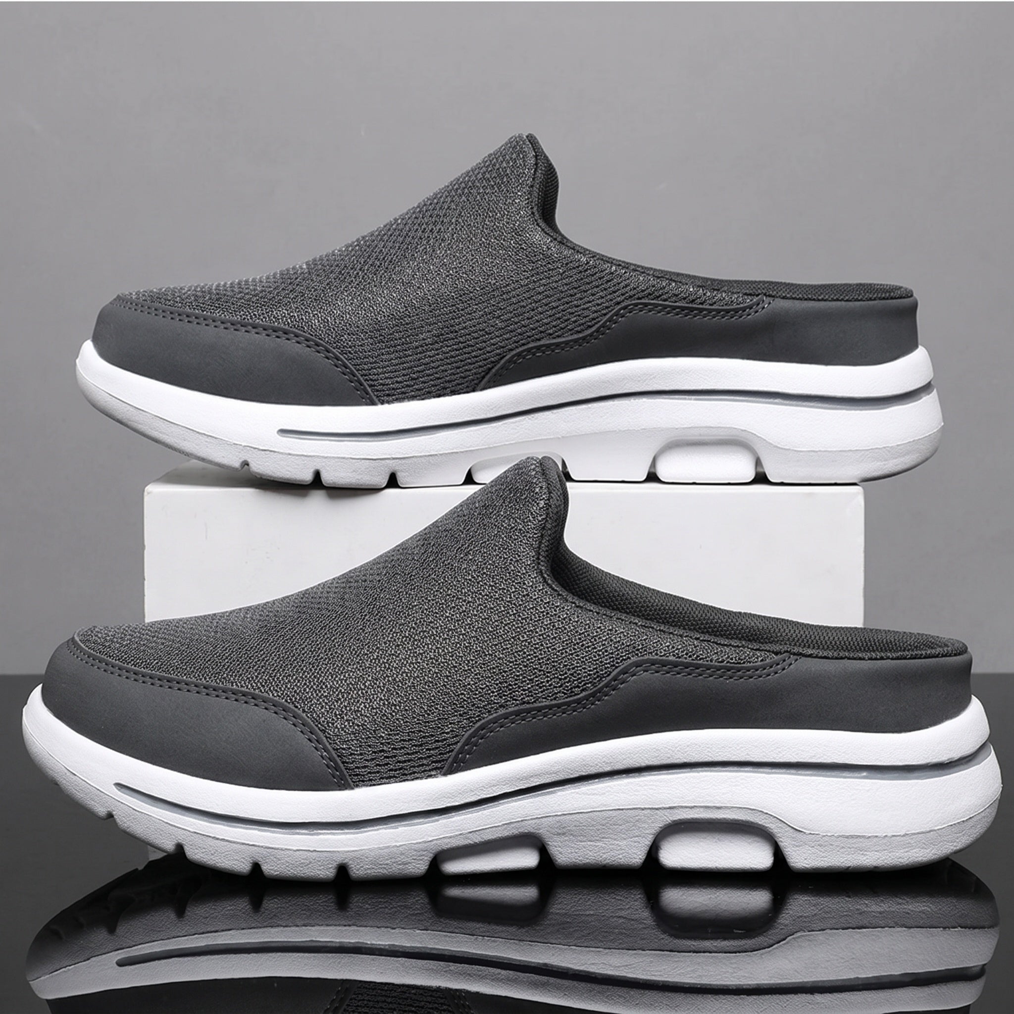 Darío | Zapatillas de Deporte Slip-On Hombre Malla Transpirable