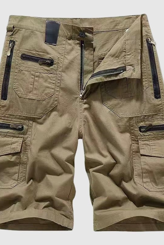 Emilio | Pantalón Corto Cargo Táctico Hombre Múltiples Bolsillos
