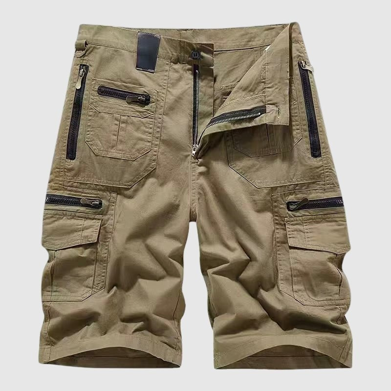 Emilio | Pantalón Corto Cargo Táctico Hombre Múltiples Bolsillos