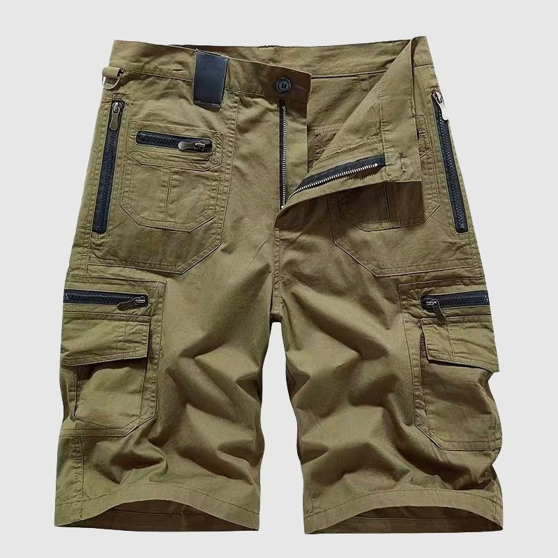 Emilio | Pantalón Corto Cargo Táctico Hombre Múltiples Bolsillos
