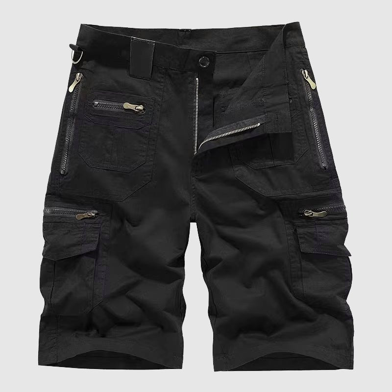 Emilio | Pantalón Corto Cargo Táctico Hombre Múltiples Bolsillos